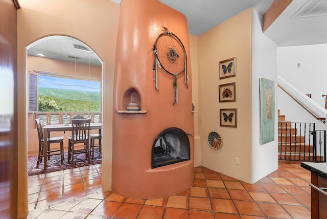 28 Canon Escondido, Sandia Park, NM 87047 - detailed view of arched walkways