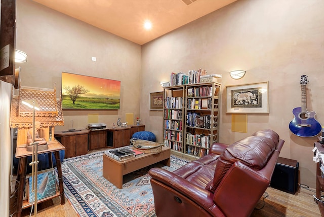 28 Canon Escondido, Sandia Park, NM 87047 - home office with wood finished floors