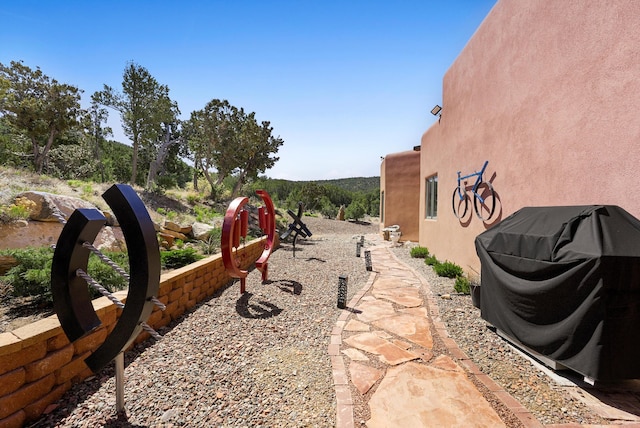 28 Canon Escondido, Sandia Park, NM 87047 - view of yard