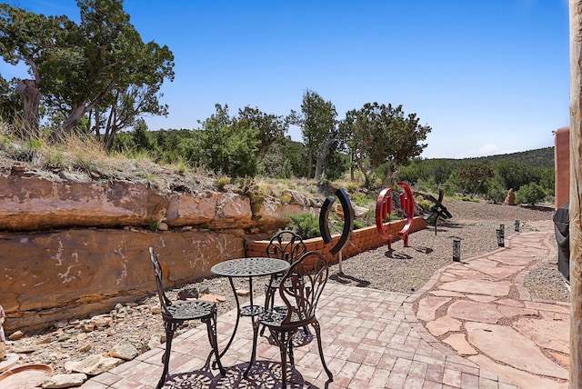 28 Canon Escondido, Sandia Park, NM 87047 - view of patio / terrace