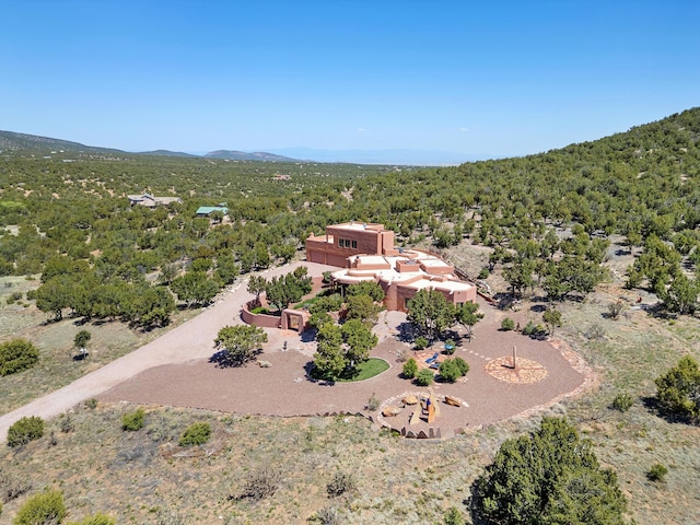28 Canon Escondido, Sandia Park, NM 87047 - view from above of property with a heavily wooded area