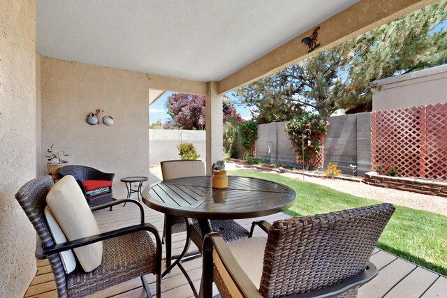 10320 Durham St NW, Albuquerque, NM 87114 - view of fenced backyard