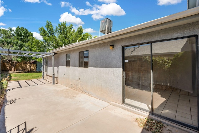 1905 Gomez Dr SW, Los Lunas, NM 87031 - view of patio / terrace featuring a pergola