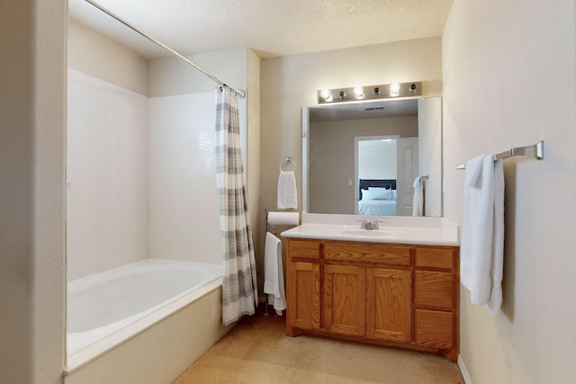 1723 Avenida Real, Albuquerque, NM 87105 - full bathroom featuring shower / bath combo with shower curtain, vanity, and ensuite bathroom