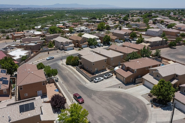 1723 Avenida Real, Albuquerque, NM 87105 - aerial perspective of suburban area with a mountain backdrop