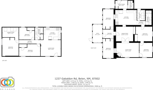1237 Gabaldon Rd, Belen, NM 87002 - property floor plan