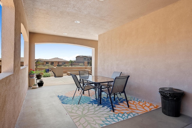 2659 Vista Manzano Loop NE, Rio Rancho, NM 87144 - view of patio / terrace featuring outdoor dining space