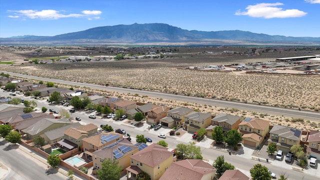 3702 Buckskin Loop NE, Rio Rancho, NM 87144 - aerial perspective of suburban area with mountains