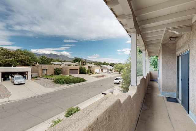 2517 Georgene Dr NE, Albuquerque, NM 87112 - balcony with a mountain view