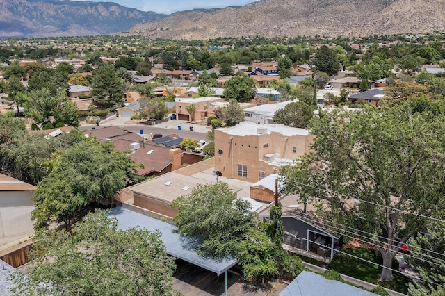 2517 Georgene Dr NE, Albuquerque, NM 87112 - aerial view of residential area featuring a mountain backdrop