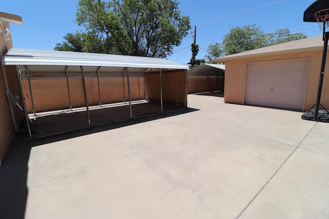 2517 Georgene Dr NE, Albuquerque, NM 87112 - view of yard featuring a garage and concrete driveway