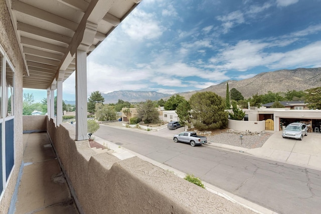 2517 Georgene Dr NE, Albuquerque, NM 87112 - balcony featuring a mountain view