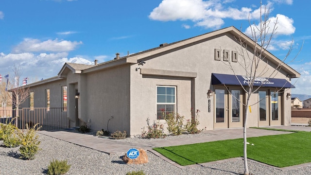 2754 Cantara Ln SW, Albuquerque, NM 87121 - back of property featuring stucco siding