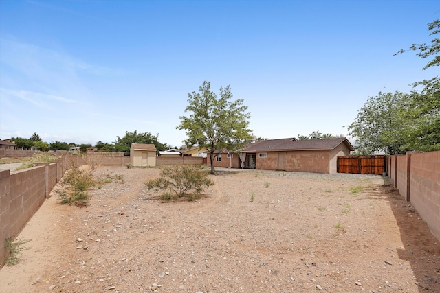 4235 Pumice Dr NE, Rio Rancho, NM 87124 - view of fenced backyard