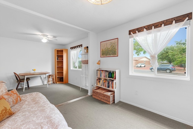 4235 Pumice Dr NE, Rio Rancho, NM 87124 - carpeted bedroom with multiple windows and baseboards