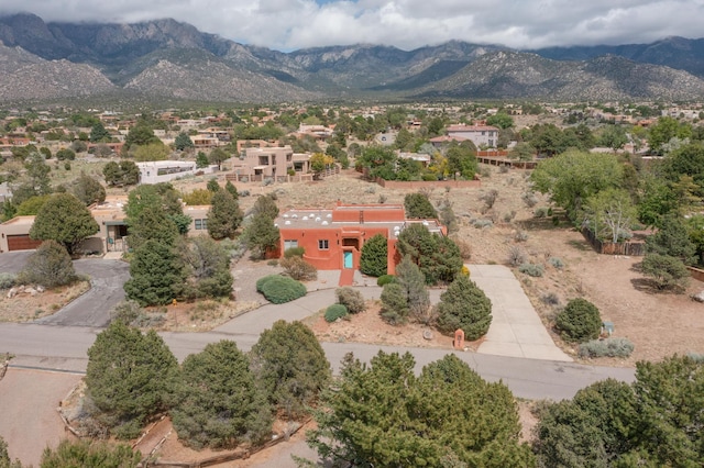 1704 Quail Run Ct NE, Albuquerque, NM 87122 - bird's eye view of mountains