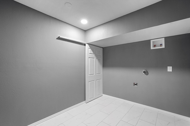 2212 Henry Rd SW, Albuquerque, NM 87105 - unfurnished room featuring light marble finish flooring and baseboards