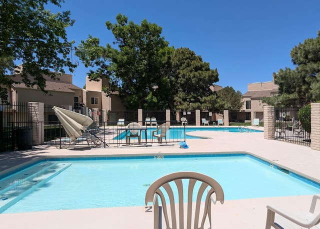 3501 Juan Tabo Blvd NE Unit K9, Albuquerque, NM 87111 - community pool with a patio area