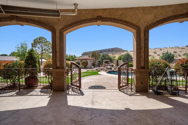 9301 Black Farm Ln NW, Albuquerque, NM 87114 - view of patio / terrace