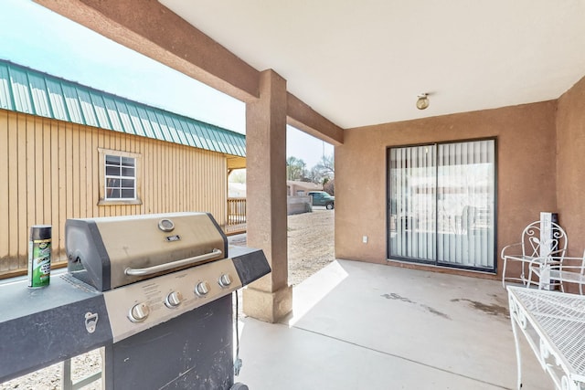402 Calle Don Santiago NE, Los Lunas, NM 87031 - view of patio / terrace featuring area for grilling
