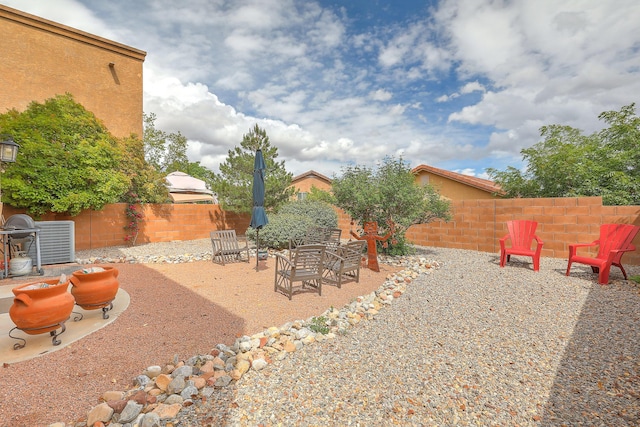 1921 Cortina Loop SE, Rio Rancho, NM 87124 - fenced backyard with a patio