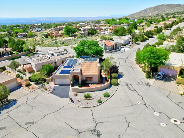 2865 Tramway Cir NE, Albuquerque, NM 87122 - aerial perspective of suburban area featuring a mountain backdrop