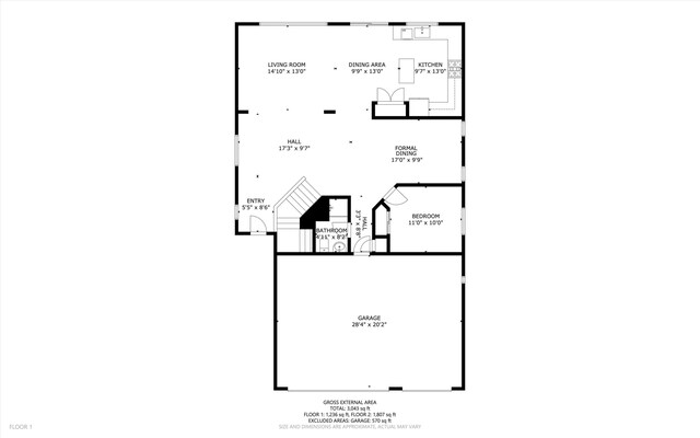 8935 Balsam Glade Rd NW, Albuquerque, NM 87114 - floor plan / room layout