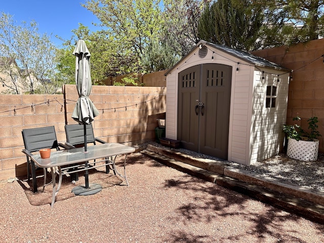 3032 Cochiti St NE, Rio Rancho, NM 87144 - view of shed