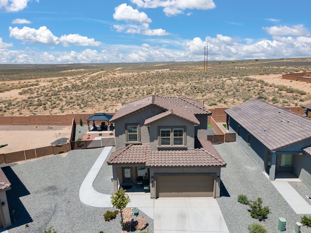 684 Turmalina Dr SE, Rio Rancho, NM 87124 - overview of rural landscape with a desert landscape