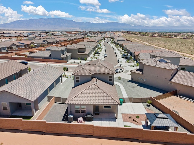 684 Turmalina Dr SE, Rio Rancho, NM 87124 - aerial perspective of suburban area featuring a mountain backdrop