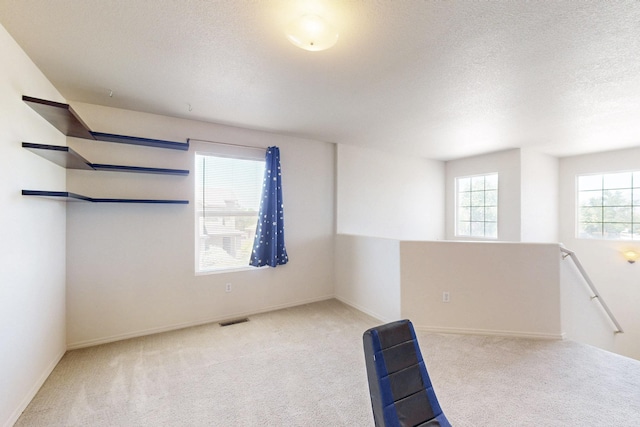 9731 Puccini Trl NW, Albuquerque, NM 87114 - unfurnished room featuring carpet flooring, a textured ceiling, and baseboards