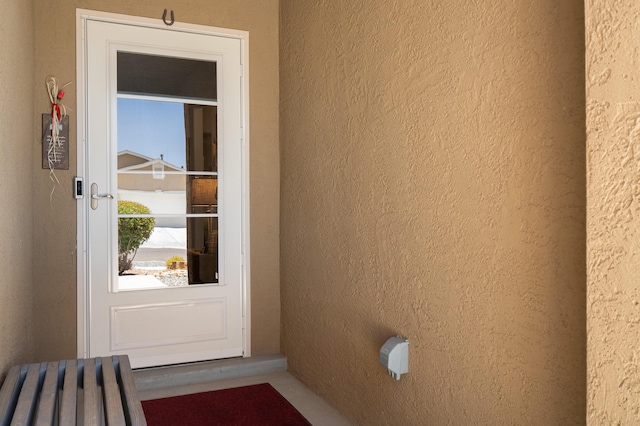 2336 Del Timbre Ln SW, Albuquerque, NM 87121 - property entrance featuring stucco siding