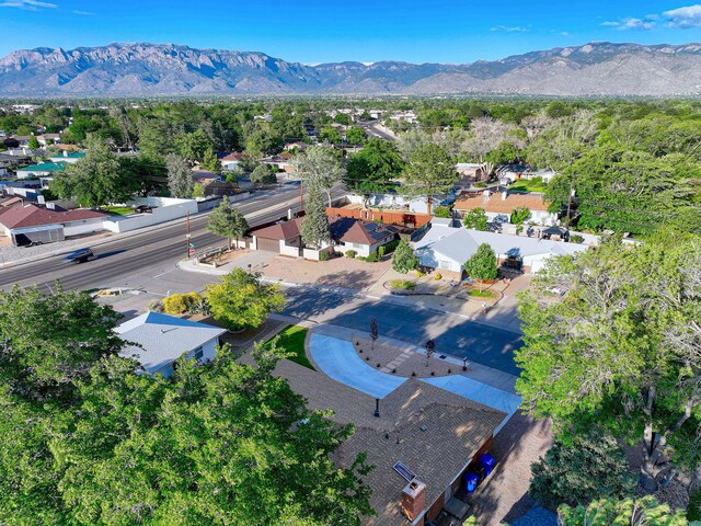 3217 Tennessee St NE, Albuquerque, NM 87110 - aerial view of residential area featuring mountains