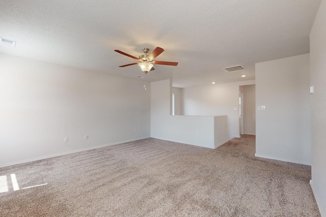 2317 Solara Loop NE, Rio Rancho, NM 87144 - carpeted spare room with ceiling fan and recessed lighting