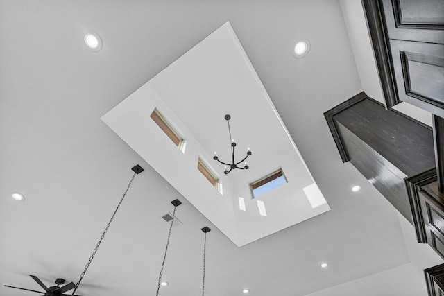 11 Del Cerro Ct, Los Lunas, NM 87031 - detailed view of recessed lighting and a chandelier
