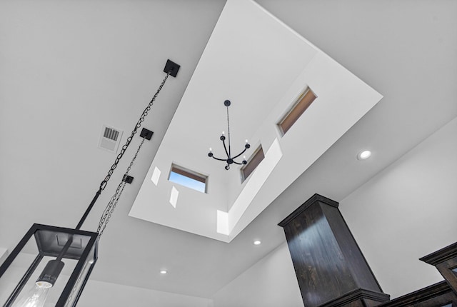 11 Del Cerro Ct, Los Lunas, NM 87031 - detailed view of recessed lighting and a chandelier