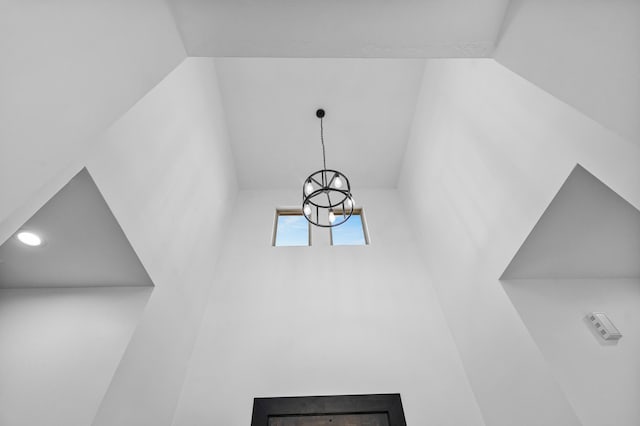 11 Del Cerro Ct, Los Lunas, NM 87031 - detailed view of a fireplace and a chandelier