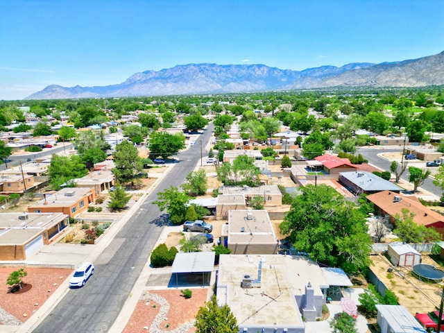 10008 Propps St NE, Albuquerque, NM 87112 - aerial view of residential area featuring mountains