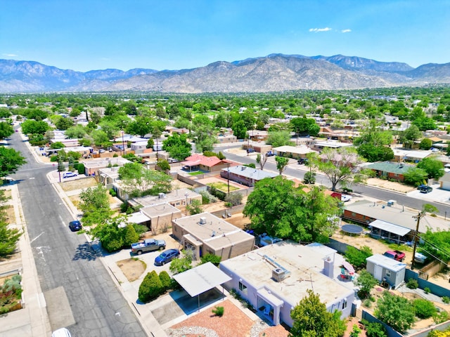 10008 Propps St NE, Albuquerque, NM 87112 - aerial perspective of suburban area with mountains