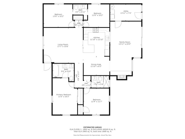 10008 Propps St NE, Albuquerque, NM 87112 - floor plan / room layout