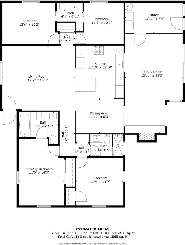 10008 Propps St NE, Albuquerque, NM 87112 - floor plan / room layout