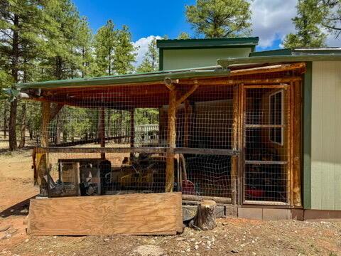 34 Halcon Rd, Ramah, NM 87321 - view of horse barn