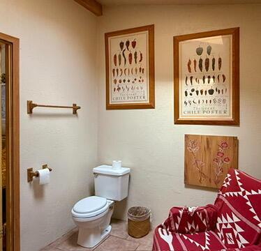 34 Halcon Rd, Ramah, NM 87321 - bathroom featuring toilet and tile patterned floors