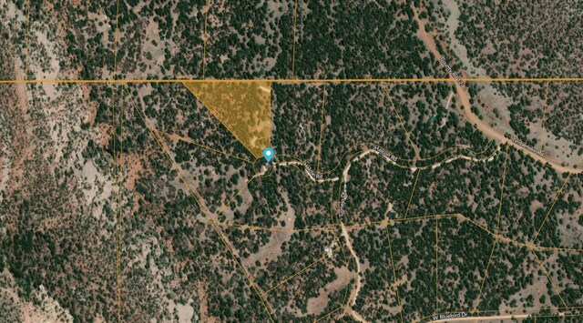 34 Halcon Rd, Ramah, NM 87321 - map / location featuring property boundaries highlighted