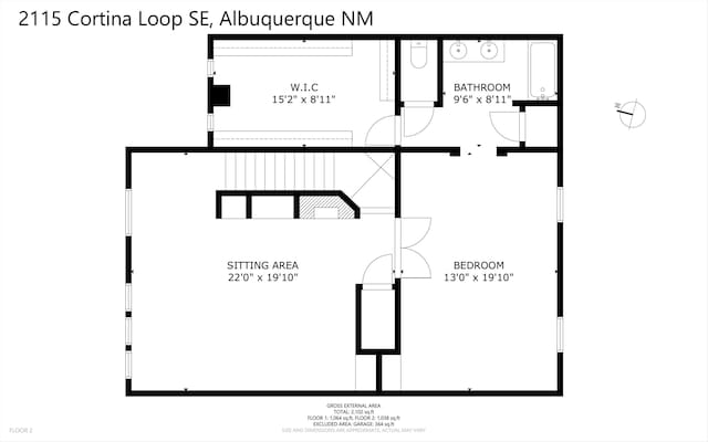 2115 Cortina Loop SE, Rio Rancho, NM 87124 - home floor plan
