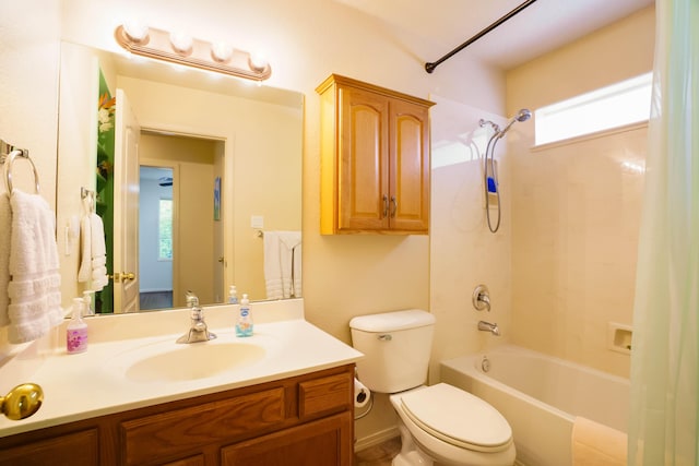 6105 Loro Ave NW, Albuquerque, NM 87114 - full bath featuring  shower combination, vanity, and toilet