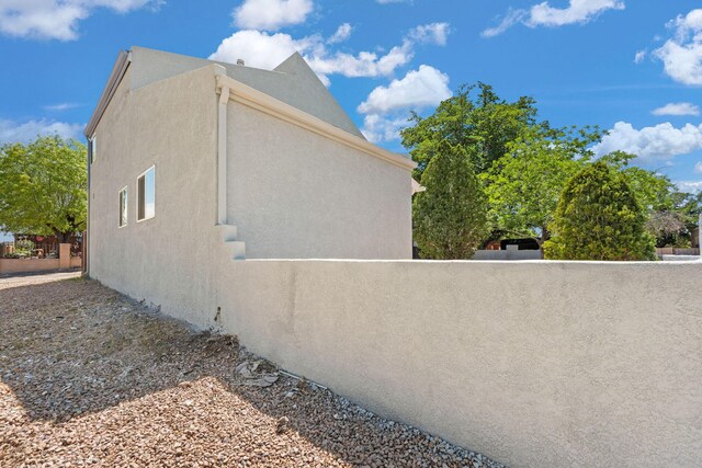 1616 Vail Pl SE, Albuquerque, NM 87106 - view of home's exterior featuring stucco siding