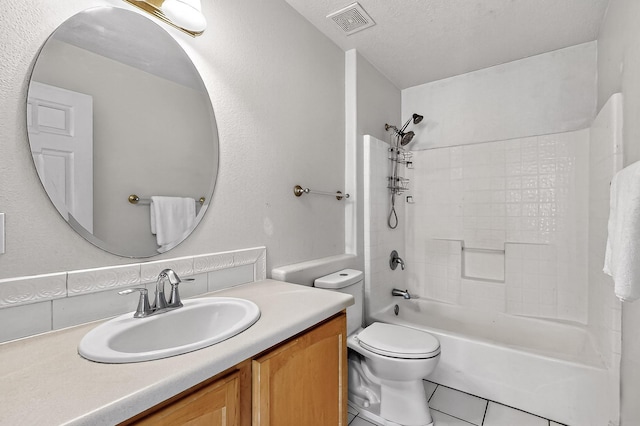 717 Monterrey Rd NE, Rio Rancho, NM 87144 - full bathroom with vanity,  shower combination, and tile patterned floors
