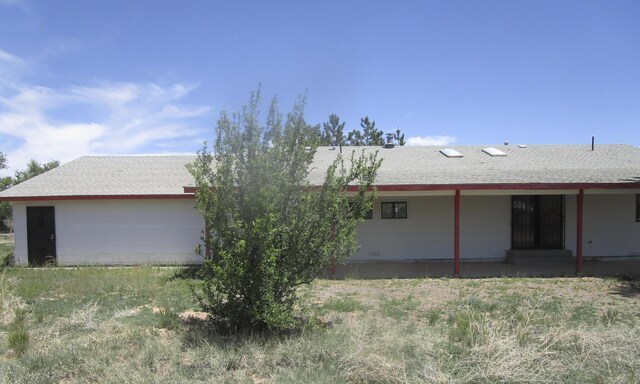212 E Tingley Ave, Moriarty, NM 87035 - back of property