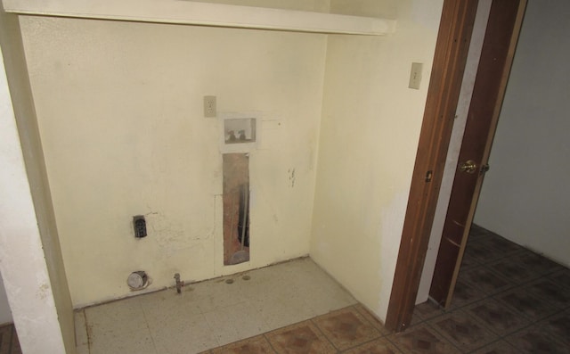 212 E Tingley Ave, Moriarty, NM 87035 - washroom featuring hookup for a gas dryer and washer hookup
